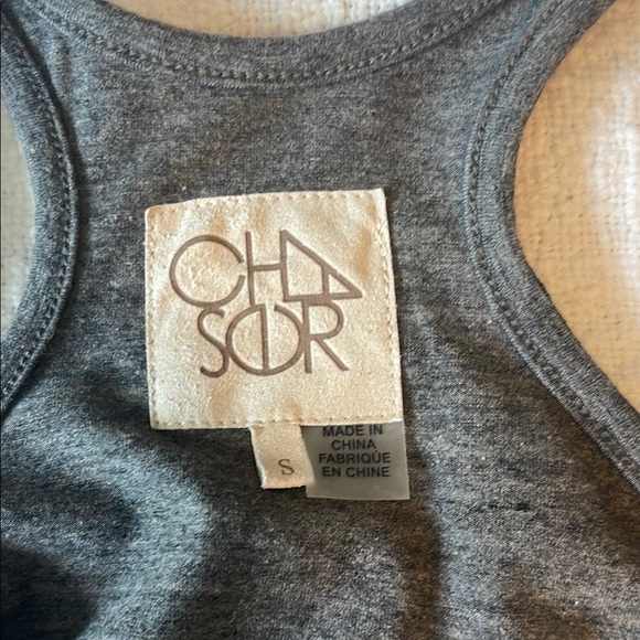 Chaser Gray Racerback Tank Top - Picture 2 of 3
